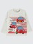 Erkek Çocuk Sweatshirt 2-5 Yaş Beyaz 1