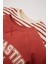 Erkek Bebek Bisiklet Yaka Baskılı İçi Yumuşak Tüylü 2'li Sweatshirt D5782A524WN 2