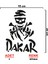 Sönmez Sticker Dakar Kuru Kafa Sticker - Dakar Sticker - Oto Sticker - Araba Sticker - Araç Sticker 1