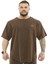 Oversize Çizgili Kalın Rag Top T-Shirt Bgsm 3355 1