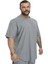 Oversize Pamuklu Rag Top T-Shirt Bgsm 3354 4