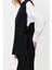 Kadın Moda Şık Geniş Paça Regular Boy Keten Görünümlü Yandan Bağlamalı Dokuma Alt Üst Takım 4