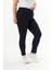 Büyük Beden Pamuk Slim Fit Pantolon Lacivert 2