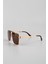 Kahverengi Mat UV400 Filtre Erkek Güneş Gözlüğü G24LV3305R03 2