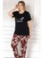 Battal Kısa Kol Pijama Takımı B78-105 1
