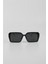 Yeşil Mat UV400 Filtre Kadın Güneş Gözlüğü G24LVS3312R03 2