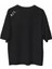 Unisex Bisiklet Yaka Baskılı Oversize T-Shirt - Siyah 1