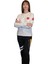 112UZUN Kollu Beyaz Renk Sweat Unisex Modeli 1