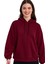 Kadın Şardonsuz Kapüşonlu Oversize Sweat 1