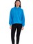 Kadın Şardonsuz Kapüşonlu Oversize Sweat 2
