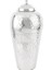 Silver Kapaklı Metal Vazo 25X51CM 1