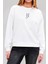 Scorpio Akrep Burç Baskılı Beyaz Unisex Kadın Erkek Pamuklu Sweatshirt CU375 2