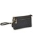 Kadın Çapraz ve Clutch Çanta Bilek ve Çapraz Askılı Siyah Natural (24X15 Cm) 2