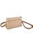 Kadın Çapraz ve Clutch Çanta Bilek ve Çapraz Askılı Kum Taba Gofraj (24X15 Cm) 1