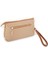 Kadın Çapraz ve Clutch Çanta Bilek ve Çapraz Askılı Kum Taba Gofraj (24X15 Cm) 3