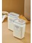 Deterjan Kutusu/vakum Kapaklı Banyo Düzenleyici Saklama Kutusu (RENKLİLER)-(BEYAZLAR)(2900ML)2.9LT 1