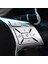 Mercedes E Serisi W212 Direksiyon Tuş Kaplaması Gümüş 2013-2016 2