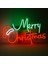 Neon LED Tabela Dekoratif Aydınlatma -Merry Christmas- 1
