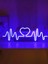 Neon LED Duvar Dekoratif Aydınlatma -Ekg Kalp- 1