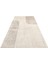 Merano Mrn 01 Cream Grey Geometrik Desenli Yüksek Kalite Sık Dokuma Salon Halısı 4