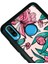Huawei P20 Lite Fuşya Çiçekli Tasarımlı Glossy Telefon Kılıfı 3