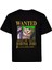 Regülar Fit Erkek Tişört Önü ve Arkası Nakış Detaylı Siyah Tişört Zoro Anime Erkek T-Shirt 5