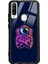 General Mobile Gm 20 Pro Neon Astronot Tasarımlı Glossy Telefon Kılıfı 1