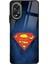 Oppo A38 Superman Tasarımlı Glossy Telefon Kılıfı 1