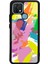 Oppo A15 A15S Colored Brush Tasarımlı Glossy Telefon Kılıfı 1
