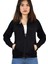 Kadın Akat Şardonlu Dik Yaka Fermuarlı Sweatshirt 1