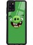 Samsung A31 Green Angry Birds Tasarımlı Glossy Telefon Kılıfı 1