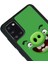 Samsung A31 Green Angry Birds Tasarımlı Glossy Telefon Kılıfı 3