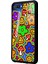 Oppo Real Me C2 Neon Flowers Tasarımlı Glossy Telefon Kılıfı 2