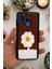 Samsung A21S Brown Flower Tasarımlı Punch Telefon Kılıfı 1