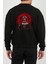 Vader Gladyatör Baskılı Siyah Unisex Kadın Erkek Pamuklu Sweatshirt CU200 1