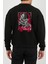 Berserk Guts Baskılı Siyah Unisex Kadın Erkek Pamuklu Sweatshirt CU186 1