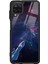 Samsung A12 Space Rocket Tasarımlı Glossy Telefon Kılıfı 1