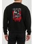 Berserk Guts Baskılı Siyah Unisex Kadın Erkek Pamuklu Sweatshirt CU184 1