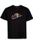 Basic Unisex Pamuklu Tişört Loose Fit Siyah Full Işlemeli Luffy Anime Nakış Baskılı Tişört 4