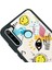 Xiaomi Redmi Note 8 Doodle Emoji Tasarımlı Glossy Telefon Kılıfı 3