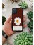 Samsung A51 Brown Flower Tasarımlı Punch Telefon Kılıfı 1