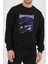 Solo Leveling Anime Baskılı Siyah Unisex Kadın Erkek Pamuklu Sweatshirt CU385 1