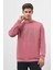Erkek Gül Trend Bisiklet Yaka Sweat-Shirt 2
