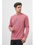 Erkek Gül Trend Bisiklet Yaka Sweat-Shirt 4