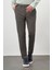 Erkek Haki Pamuk Yan Cep Slim Fit Chino Pantolon 1