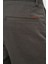 Erkek Haki Pamuk Yan Cep Slim Fit Chino Pantolon 4