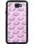 Samsung J7 Prime Pembe Saturn Tasarımlı Glossy Telefon Kılıfı 1