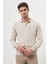 Erkek Bej Basic Polo Yaka Dynamic Fit Rahat Kesim Triko 1