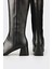 Siyah Deri Kadın Çizme 4