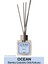 Okyanus Çubuklu Oda Kokusu Bambu Kokusu Kare Şişe Ocean Reed Diffuser 100ml 1